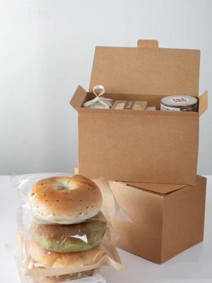 China Cajas de papel biodegradables para alimentos, respetuosas con el medio ambiente y convenientes para comer al aire libre en venta