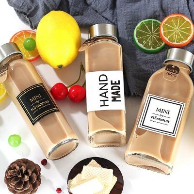 China Modern Style Beverage Glass Bottle for Simple Beverage Packaging for sale
