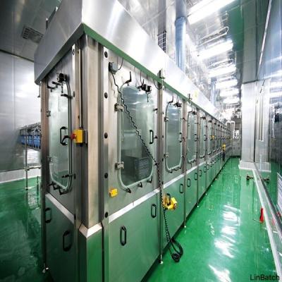 Chine Machine d'emballage de boissons de 500 kg à 3000 kg avec système de contrôle PLC pour emballer les bouteilles à vendre