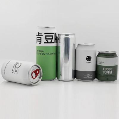 Chine Containers alimentaires en aluminium cylindrique polyvalent pour les besoins d'emballage de style mince à vendre