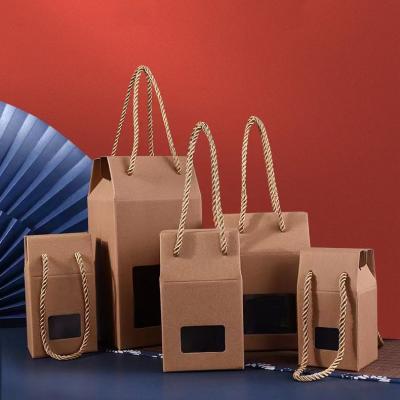 China Universal Creative Kraft Paper Packaging Box Mug Gift Box Customized Tea And Honey Box for sale