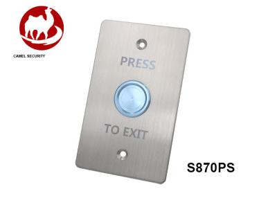 China Scratchproof Screen Piezoelectric Door Exit Push Button for Outdoor for sale