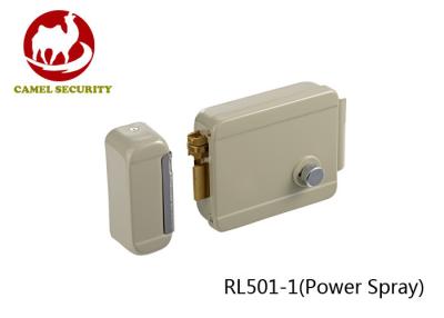 China Electric Rim Lock For Electronic Door Lock System Power Spray Coated Finished for sale