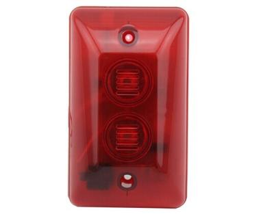 China Security Alarm Siren 105DB Flash & Sound Siren Red / Blue Optional for sale