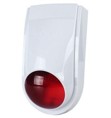 China Flash & Sound Security Alarm Siren for Outdoor IP55 Weatherproof for sale