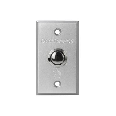 China Flush Mount Momentary Switch Door Exit Push Button For Access Control OEM Sign for sale