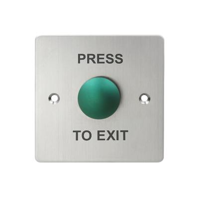 China Strong 304 Stainless Steel Push To Exit Button Green / Red 2 Colors Options for sale