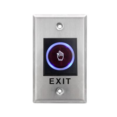China Waterproof No Touch Exit Button , Square Push To Exit Button With Timer for sale