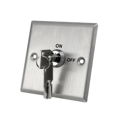China Único interruptor momentâneo fechado do dobro de Polo lance, interruptor chave da posição quadrada do tamanho 2 à venda