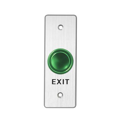 China Unique Concave Type Door Exit Push Button ANSI Aluminum Alloy Faceplate for sale