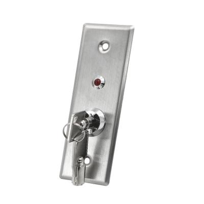 China Anti - Corrosion Security Electric Key Lock Switch , Momentary Contact Key Switches Electrical for sale