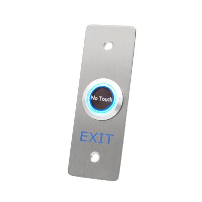 China No Touch Exit Sensor Door Exist Button Door Entry Switch Built - In Sounder Buzzer for sale