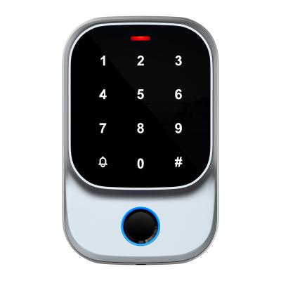 China AM-77 Soft Touch Standalone Keypad Access Control Controller With LED Light 13.56Mhz Mifare for sale