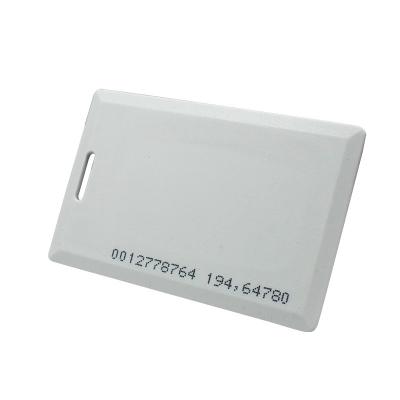 China EM Thick 125Khz printable rfid PVC blank rfid card for sale