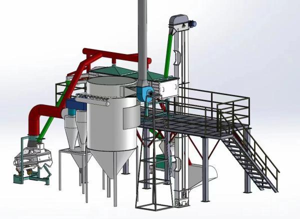 Quality 1t-2t/H Activated Carbon Plant Machinery Deep Processing Activated Carbon for sale