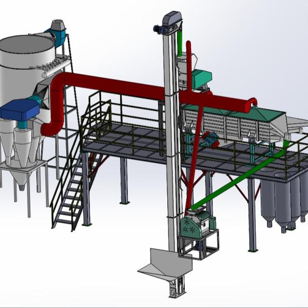 Quality Fully Automated Activated Carbon Plant Machinery Customizable Design for sale