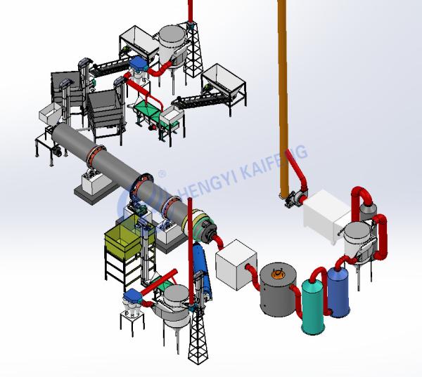 Quality High Efficiency Carbon Reactivation Kiln Carbon Renewal Kiln Customized for sale