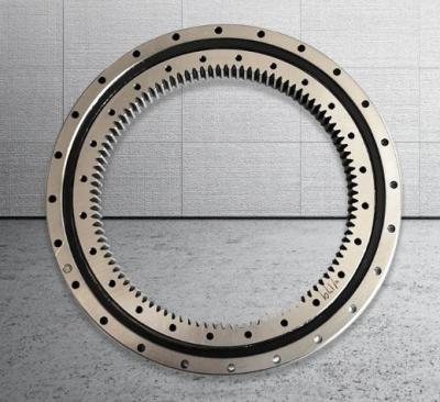 China Stable Sealed Double Row Ball Slewing Bearing , Multifunctional Cross Roller Ring for sale