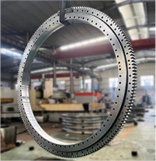 China Turntable Large Slewing Ring Bearing Three Row Roller With Cast Aluminum Alloy Cage for sale