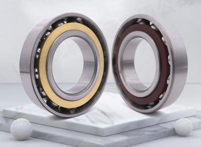 China Cr 19.6-637kN Angle Contact Ball Bearing , Multifunctional Open Roller Bearing for sale