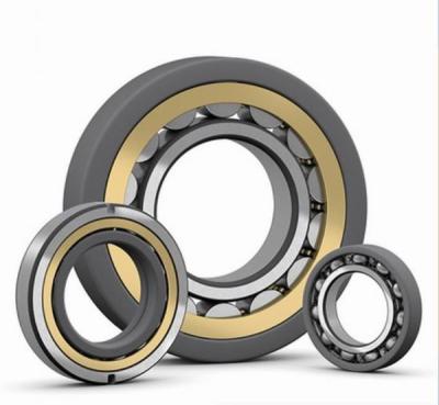 China NU204E 14mm Width Chrome Steel SKF Cylindrical Roller Bearing Open Seal for sale