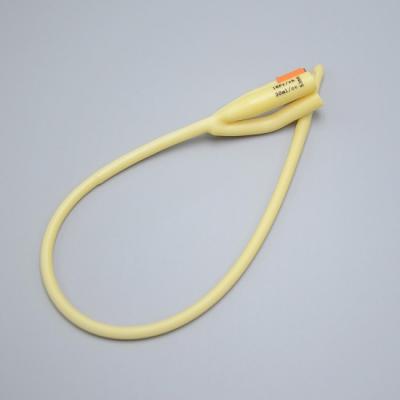 China Antibacterial Latex Silicone Foley Catheter Three Way 22FR 24FR for sale