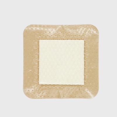 China PU Foam Medical Wound Dressing Silicone Bordered Foam Dressing for sale