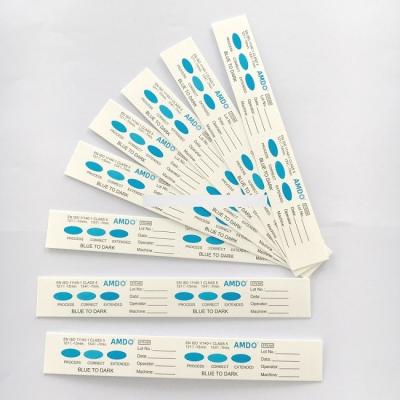 China Class 5 Chemical Autoclave Indicator Strip For Medical Steam Sterilization for sale