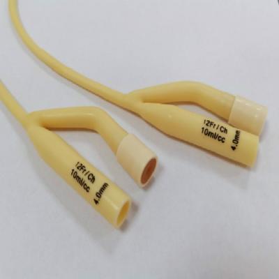 Chine cathéter de Foley de silicone de manière de 8F 10F 12F 14F 2 pour l'hôpital Homecare à vendre