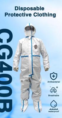 Chine Charge statique médicale jetable de robes chirurgicales de PPE de robes de CG400B anti à vendre