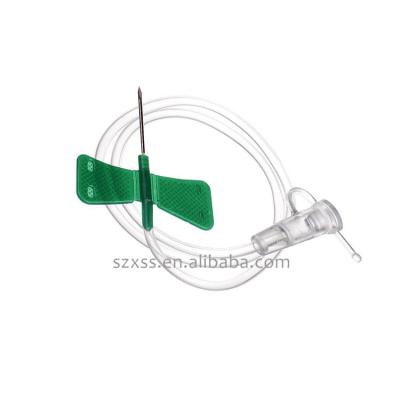 China 23G Medical Disposable Products Vacutainer Butterfly Needles For Drawing Blood for sale