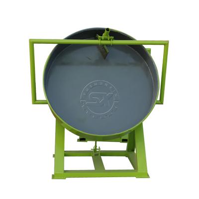 中国 Factory price magnesium sulfate monohydrate fertilizer pan mixing pelletizer for sale/disc granulator price 販売のため