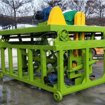 China Professional organic fertilizer plant groove type compost turner equipment for sale for sale