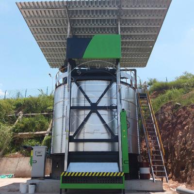 China Fully automatic organic fertilizer chicken manure fermentation tank for sale for sale