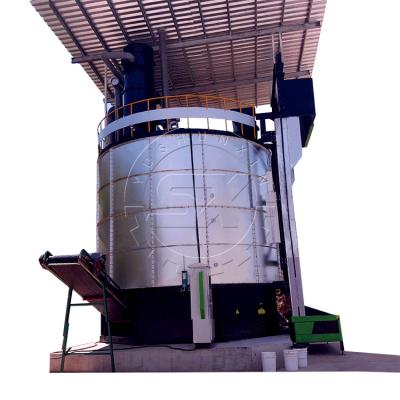 China Factory Price Chicken Manure Compost fermenter Machine for sale