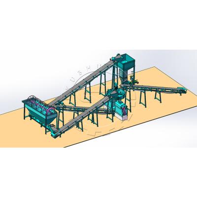 China Shunxin calcium ammonium nitrate production line with disc granulator for sale