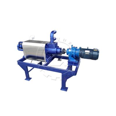 China well performance livestock dung hydro extractor industrial dewatering machine animal manure solid-liquid separator machi à venda
