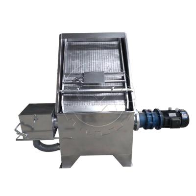 China best selling animal dung dehydrator animal droppings dry and wet Inclined solid-liquid separator manure d for sale