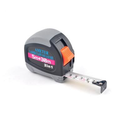 China 5m 16ft Imperial Steel Digital Electronic Tape Measure Multifunctional for sale