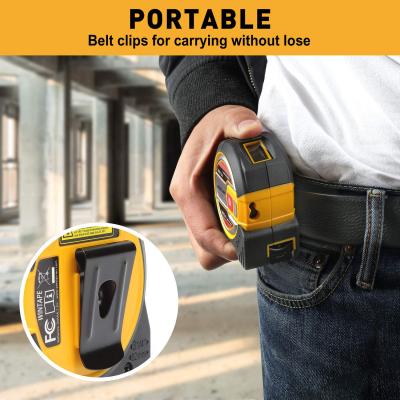 China Professional 2 In 1 Laser Measure Tape 130ft Laser Distance Meter 16ft Continuous Measurement for sale