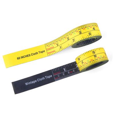 Chine Wintape 60 pouces pleine couleur personnalisée mesure de bande compacte facile à utiliser outil de mesure de tissu corporel doux pour mesurer à vendre