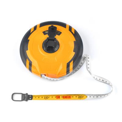 China Wintape Water Proof Industrial Grade 50m Long-Distance Survey tool for measuring Triple Speed Nylon Coated Tape Measure for sale