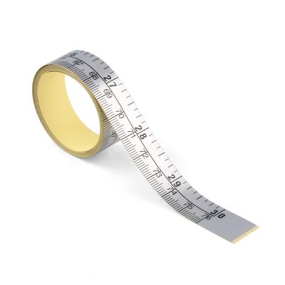China Wintape Customized Adhesive Measuring Tape For Sewing Table Hassle Free Workbench Sticker Ruler for sale