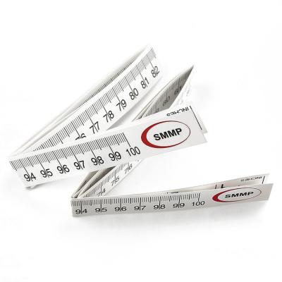 中国 Water Resistant 100cm Paper Measuring Tape  Rulers For Accurate And Inexpensive Measurements 販売のため