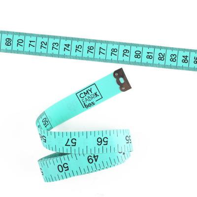 China Bright Green Sewing Vinyl Measuring Tape Ruler Wintape 60 Inches Accurate Measurements en venta
