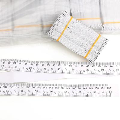 China Custom Logo 1.5 M/60 Inch Paper Tape Measure Wound Measuring Rulers Color Print Paper Ruler For Hospital for sale