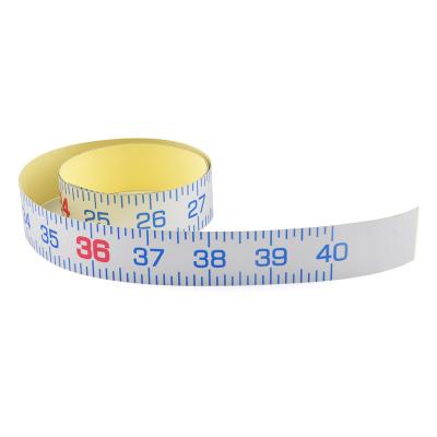 China 40-Inch Custom Logo Length Waterproof high-quality vinyl Fish Ruler Measure Tape With Adhesive Back for sale