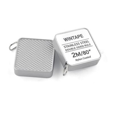 China Wintape Custom Logo Hohe Qualität Mini 2M Tape Measure Zinkkoffer für Geschenkförderung Dauerhafte Stahlmessband zu verkaufen