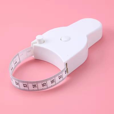 China Custom Measure Tape 3D Ruler Multi-Function Measuring Tape press the button Head Arm Waist Circumference Soft Ruler for sale