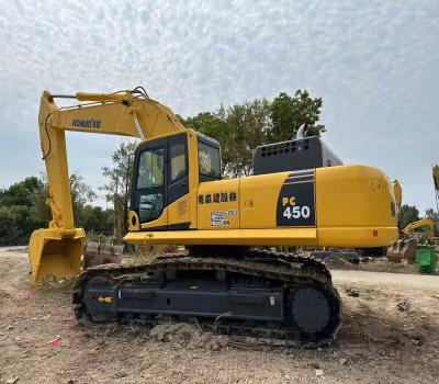 China 45 toneladas Excavadora Komatsu usada PC450 PC450-8 2.1m3 Escavação de segunda mão à venda
